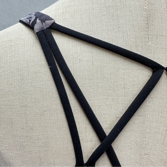 Lululemon Free To Be Zen Bra Mini Obscurred Black Dusty Mauve/Black size 8 - Picture 11 of 14